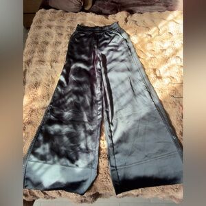 Victoria's Secret Black Wide-Leg Pants